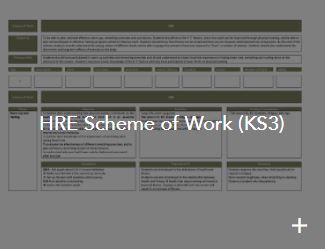 HRE schemes of work
